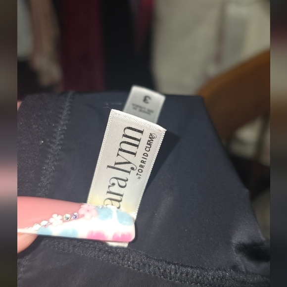 🍁Torrid 46c Bra 3x Panty  Tara Lynn - Microfiber Strappy Push-Up Plunge Bra Set - Picture 8 of 10